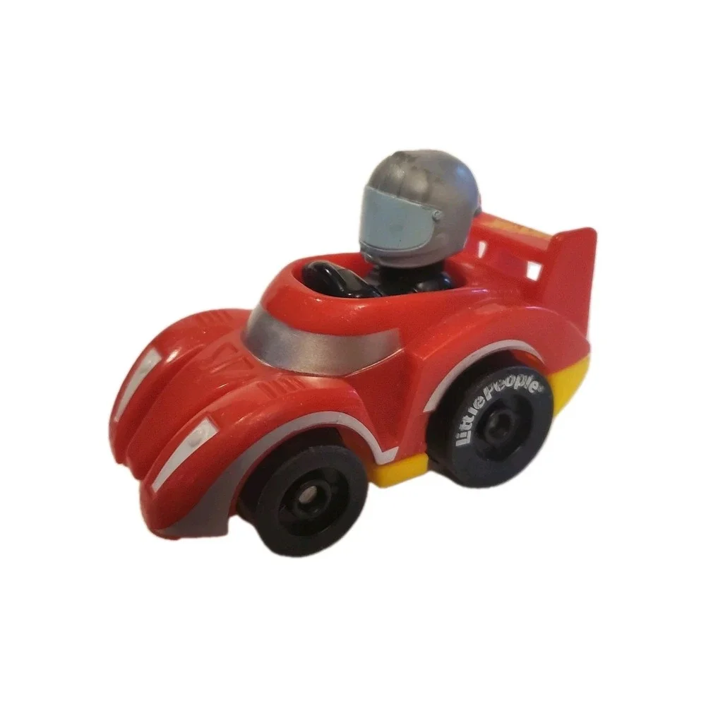 Fisher-Price‎ Little People Wheelies Red Hot Wheels Race Car